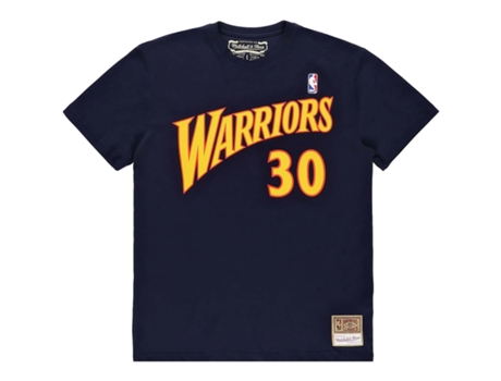 Camiseta de Hombre MITCHELL NESS Corta Nba Nn Warriors Stephen Azul (XL)