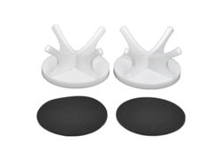 Soporte Para Pelotas De Golf (2 Unidades), Alta Estabilidad, Material Acrílico, Regalo Ideal Para Golf, Sóftbol Y Tenis.