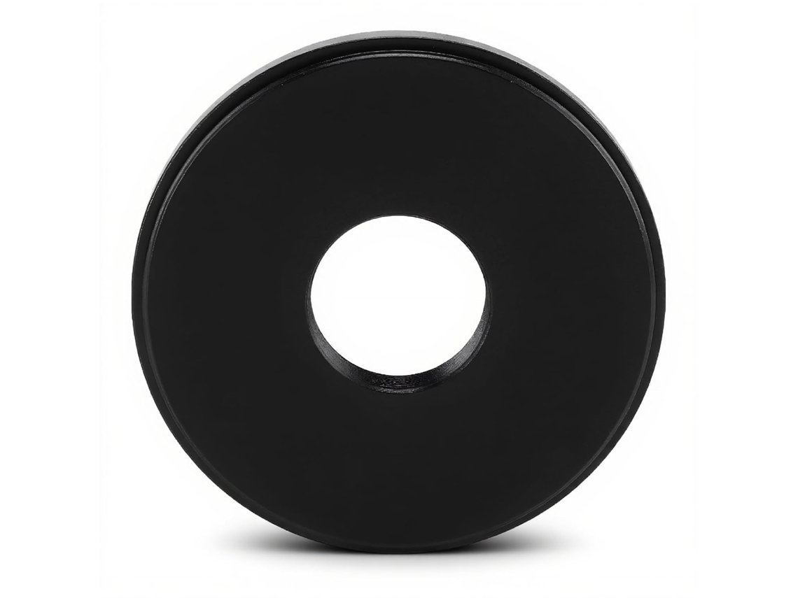 Anillo adaptador para lente de microscopio con adaptador y filtro, aluminio.