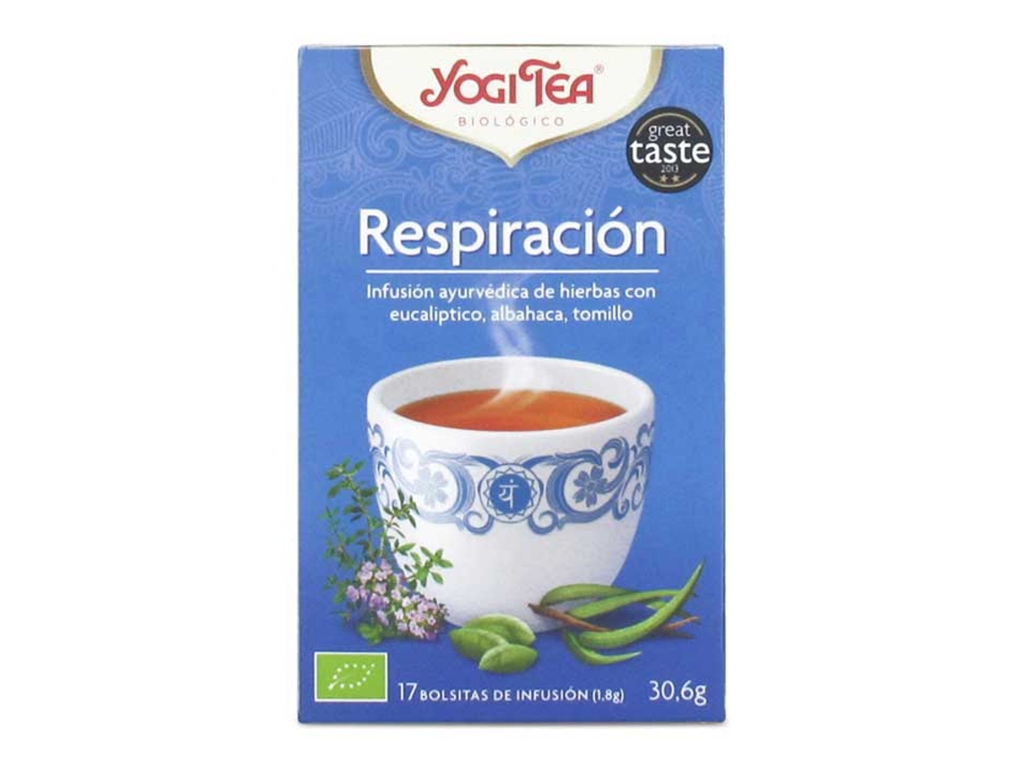 Té YOGI TEA Yogi Respiracion 15 Bolsitas (2 g)