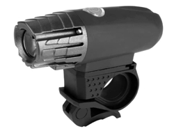 Luz delantera para bicicleta LED recargable por USB Yizhood Bright (negra)