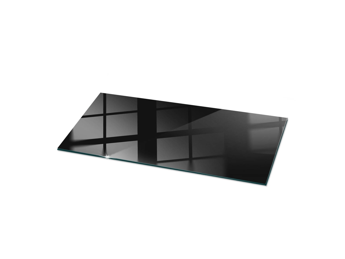 Tapa De Mesa Rectangular Espelharte (125x50 Cm - Color Negro Liso - Negro)