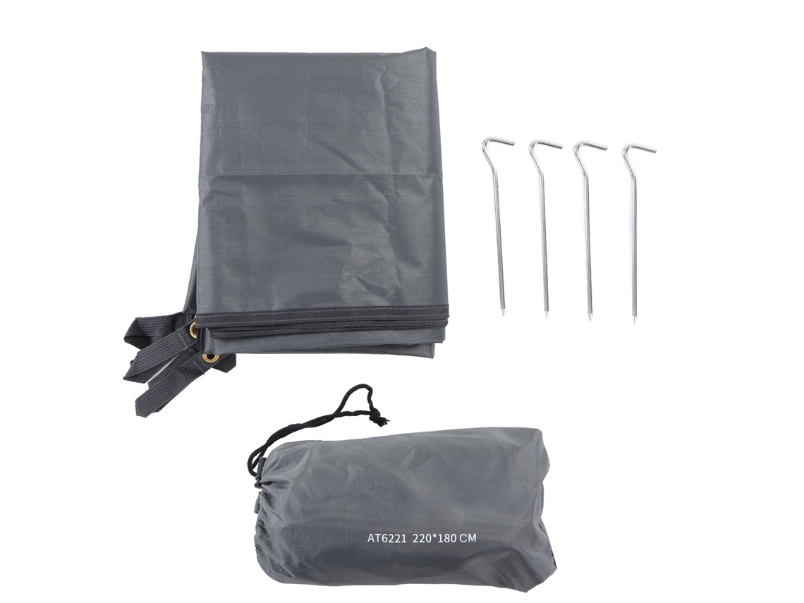 Manta de picnic impermeable con 4 estacas de aluminio.