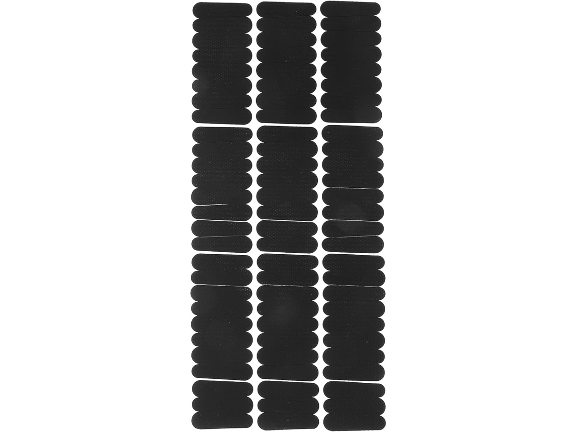 Tiras Antideslizantes Silicona Negra Perchas 100 Unidades Ligeras Prácticas Tiendas Expositores Ropa