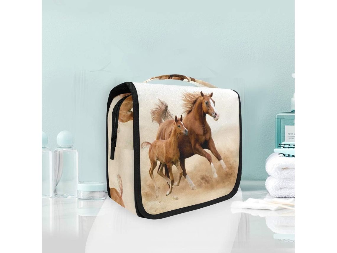 Neceser De Viaje Con Cremallera Portátil Para Mujer Diseño