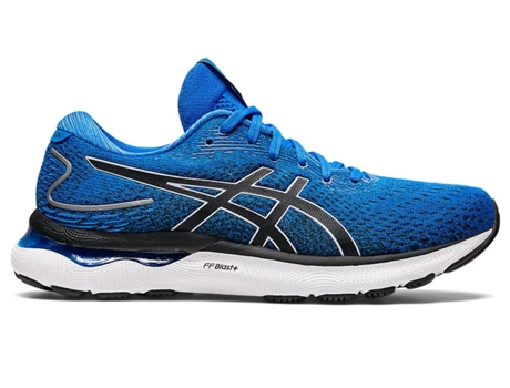 Zapatillas para Hombre ASICS  Gel-Nimbus 24 Azul para Running (Talla:42)