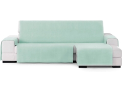 Funda Chaise Longue TODOPARAMICASA Levante Verde (Brazo Derecho -  240 cm)