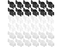Clip De Verrouillage Para Pompe Cosmétique Plastique 90 Pcs Compatible Pompes 20/24 Mm Verrou Ant...