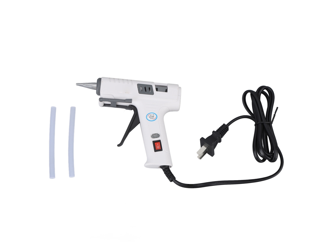 Pistola De Pegamento Caliente De 40 W Con Calentamiento Rápido Y Barra De Pegamento Para Manualidades.