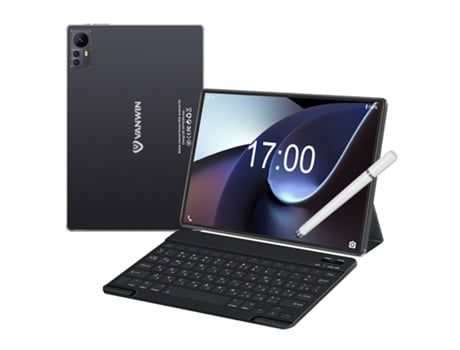 Tablet VANWIN S39 Funda Teclado Bluetooth Pluma 10.1'' 64 Gb 4 Gb Ram-Wi-Fi-Gps-4Glet-Negro