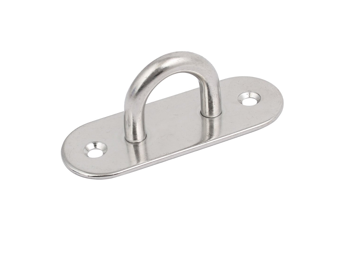 Anillo Alargado De Acero Inoxidable 304 De 9 Mm De Espesor. Almohadilla Para Toldo De Vela.