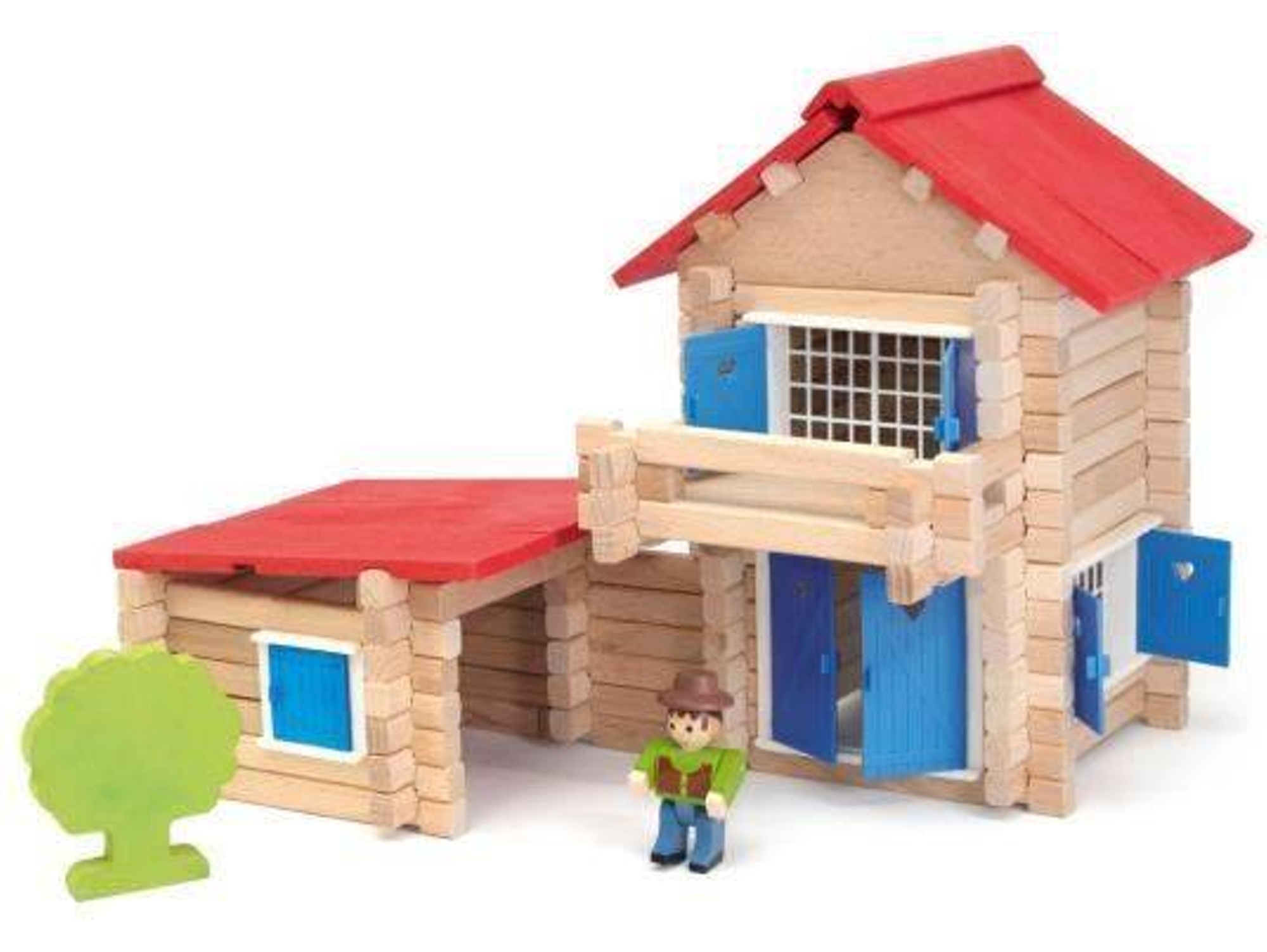 Juego de Construcción FISHER-PRICE Casa de Madeira - 140 piezas
