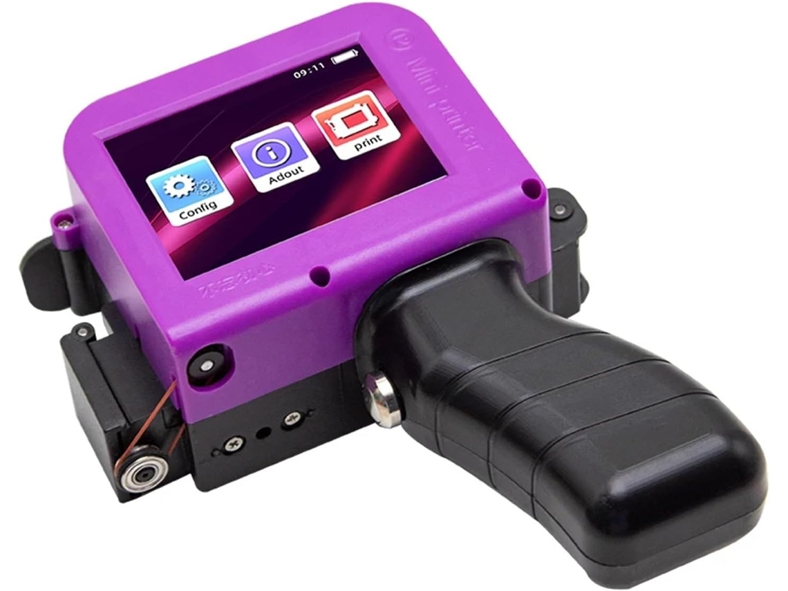 Mini Impresora De Inyección De Tinta Portátil Con Codificador De Código Qr Para Fecha De Producción