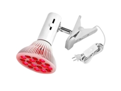 Lámpara de terapia LED de 54 W, luz infrarroja cercana de 660+850 nm, Par38, color rojo, enchufe europeo GOKOCO