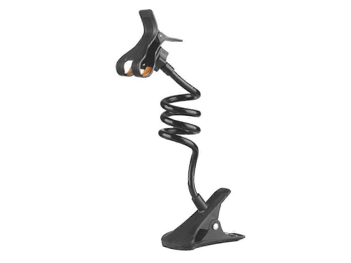 Soporte Flexible Y Ajustable Para Teléfono Móvil Con Clip Antideslizante Para Cama, Mesa Y Uso Doméstico.