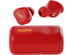 Auriculares Bluetooth True Wireless 233621 Droplet (In Ear - Micrófono - Rojo)