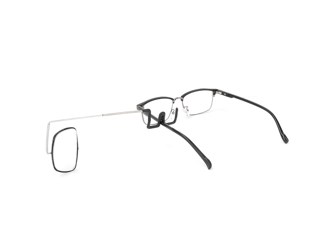 Espejuelos De Visión Trasera Para Bicicleta, Gafas De Ciclismo Con Espejo Retrovisor Abs