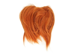 2026 - Coque Despojado e Volumoso com Elástico para Cabelo Sintético Resistente a Altas Temperaturas.