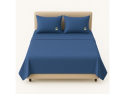 Set Sabana King: Sabana Plana + Sabana Bajera + 2 Funda De Almohada