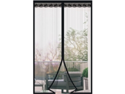 Cortina Mosquitera Magnética, Cierre Magnético, No Requiere Taladro (70cm X 210cm)