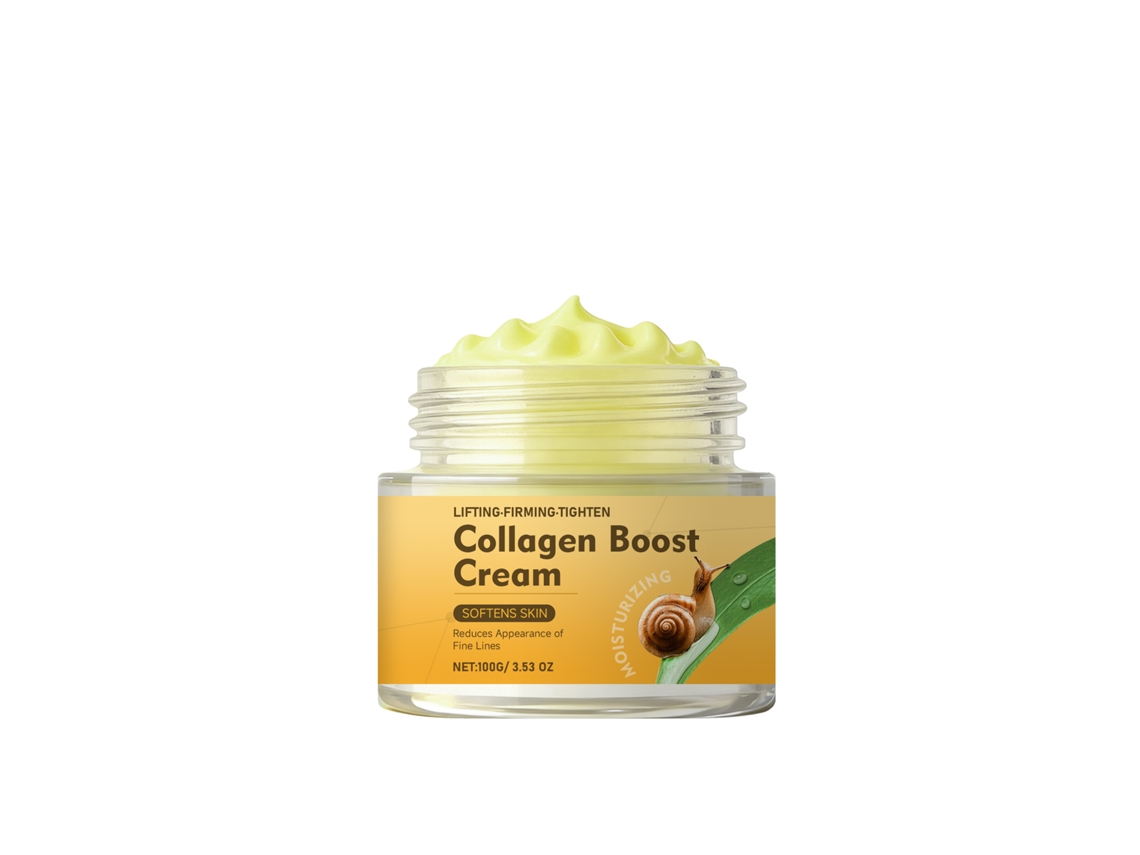 Crema hidratante y reafirmante con colágeno