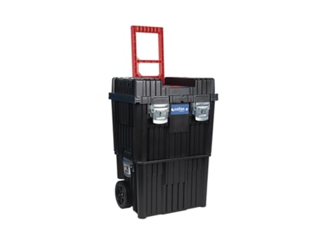 Caja de Herramientas Compact Con Doble Asa Y Ruedas 450 X 360 X 640 Mm COFAN