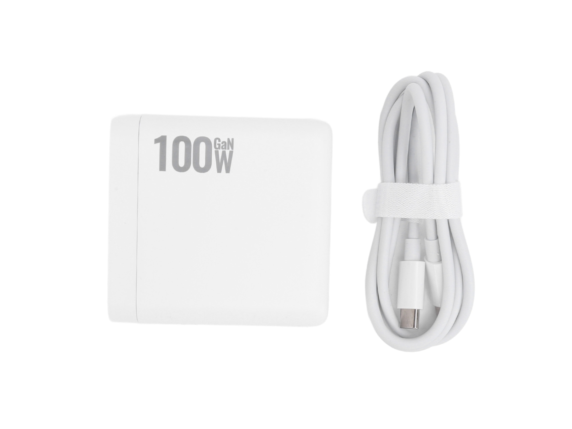 Adaptador De Corriente Para Drones 100w Gan Cargador Rápido 4 Puertos Pd 100w 30w Qc3.0 Para Avatar 2 Air 3 Blanco