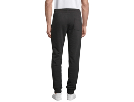 Pantalones Deportivos de Hombre para Fitness SOL'S Chándal Jumbo Negro (3XL)