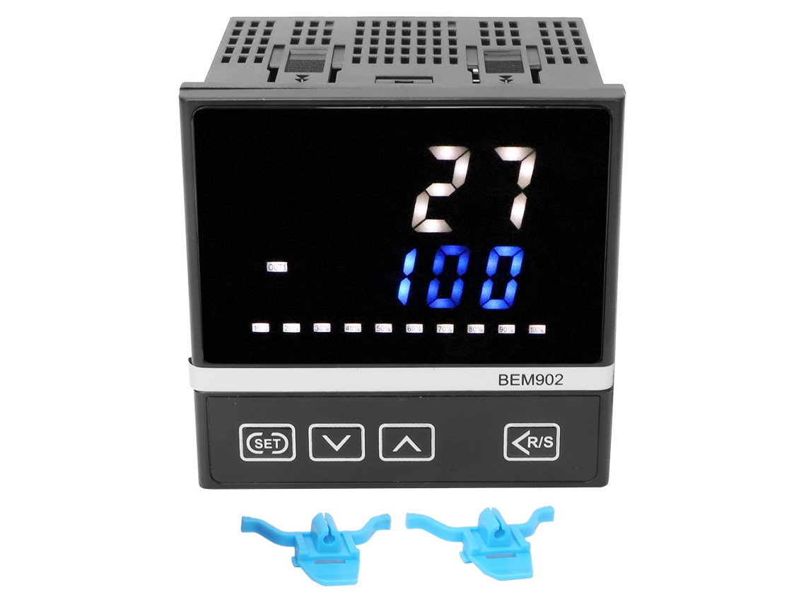 Control Digital De Temperatura Led Tipo K Berm 0-400℃ 180-240vac Relé Ssr Bem902 K1220