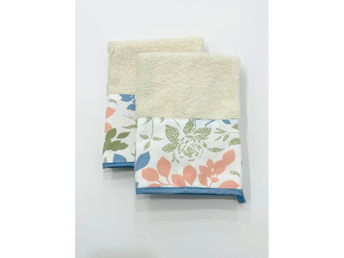 Juego 2 Paños De Cocina ILMH BY I LOVE MY HOME 50x50cm - Estampado Floral