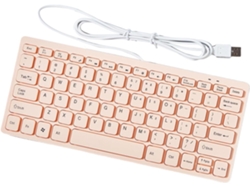 Cable Usb, Teclados Miniatura, 78 Teclas, Delgado, Ergonómico Para Una Escritura Cómoda.