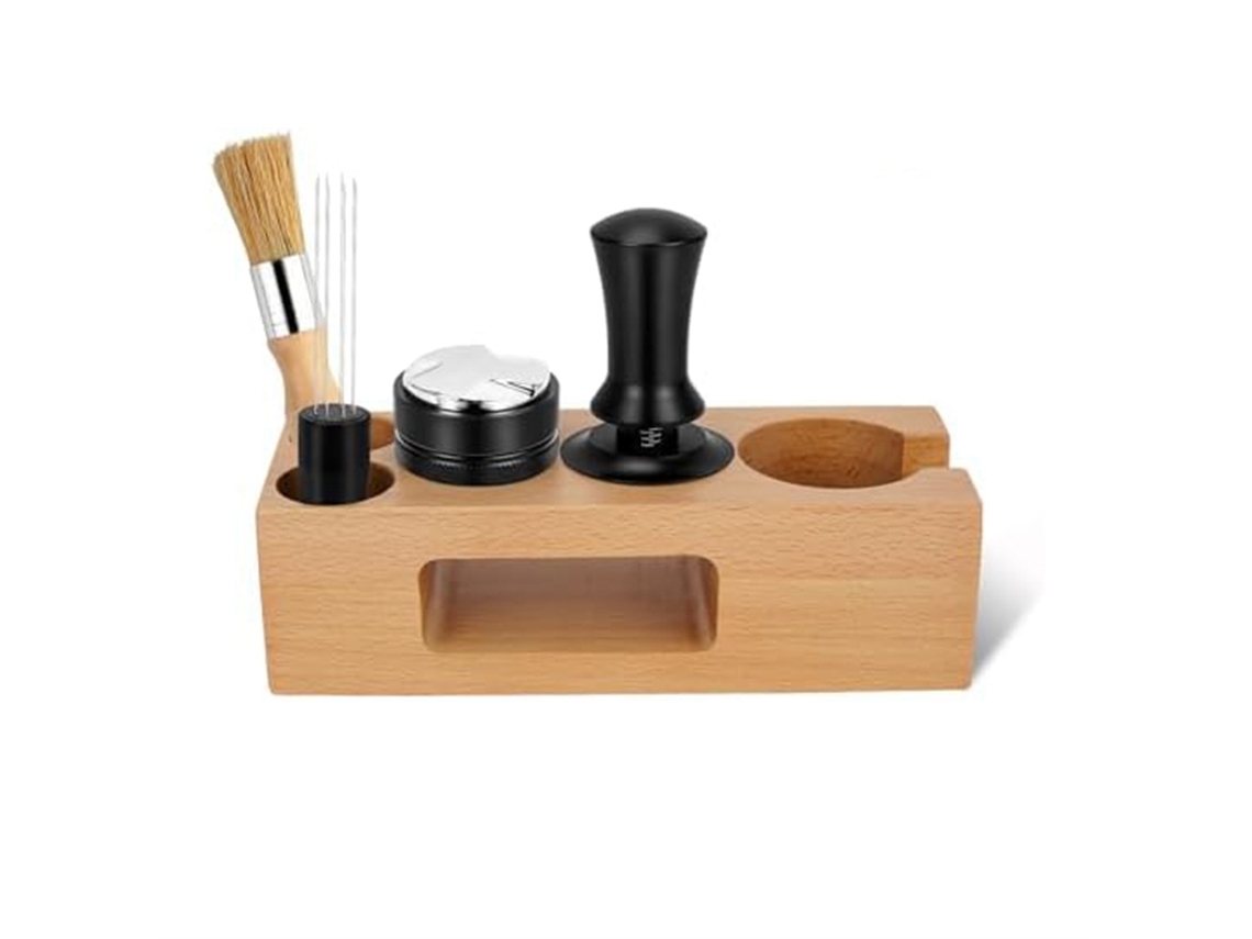 Juego de accesorios para máquina de espresso, utensilios para espresso y dispensador de café. Mdug (5 piezas, 53 ml cada una)