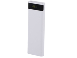 Estuche Portátil De Alta Calidad Para Baterías Diy, Modelo S10, Para 10 Baterías 18650 - Blanco
