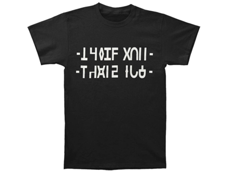 Camiseta ROCKINSTONE Stay Sick Clothing I Hate You Camiseta con mensaje oculto (M)