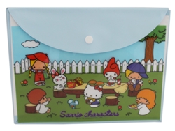 Cubierta de vinilo tamaño A5 con diseño de Hello Kitty Garden