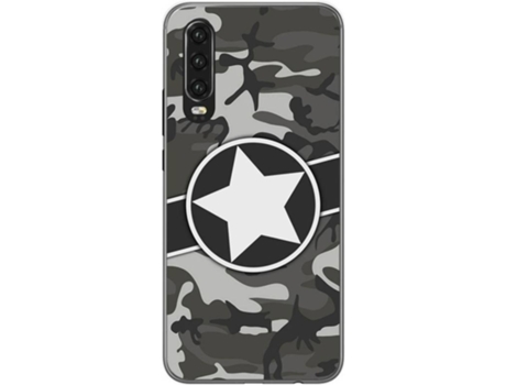 Carcasa Huawei P30 TUMUNDOSMARTPHONE Camuflaje 02 Multicolor