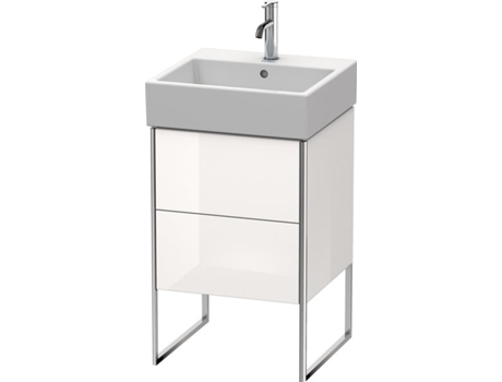 DURAVIT XSquare Vanity unit vertical 48.4x 46.0 cm, 2 cajones, para lavabo Vero Air 235050