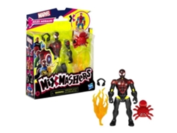 Figura de Miles Morales de Mixmashers, personalizable, combinable y con accesorios, Marvel, a partir de 4 años