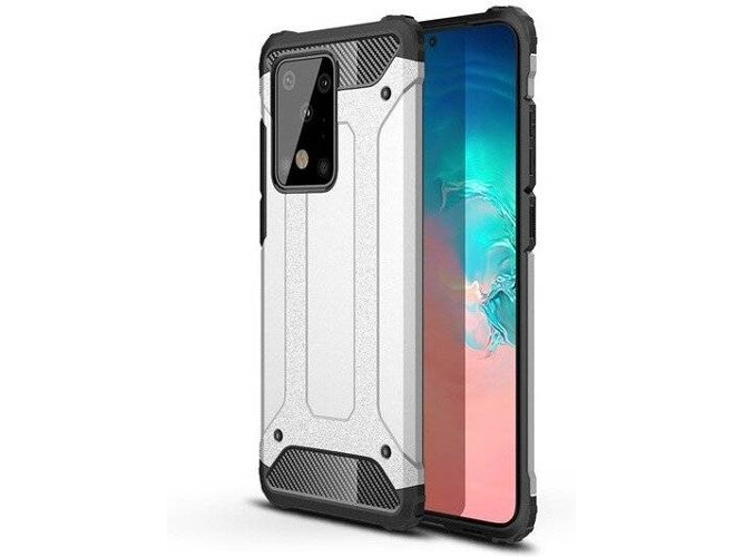 Funda Samsung Galaxy S20 Plus LMOBILE Armor Plateado