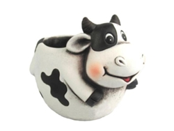 Macetero Vaca Comico 18,2x12,8x13,5 Cm