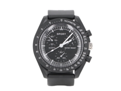 Reloj Deportivo Digital Para Estudiantes, Cronometraje Preciso, Resistente Al Agua, Cronómetro, Correa Negra.
