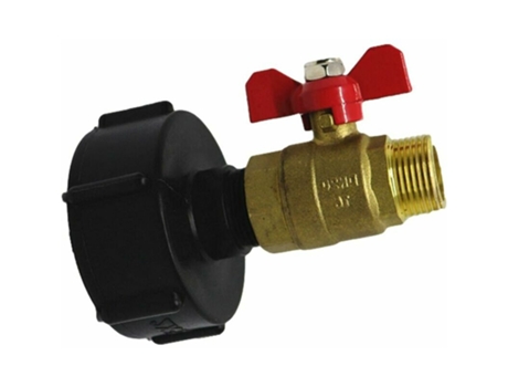 1 pieza - Válvula de bola de interruptor - S60*6 con rosca gruesa de salida de válvula de 3/4 pulgadas