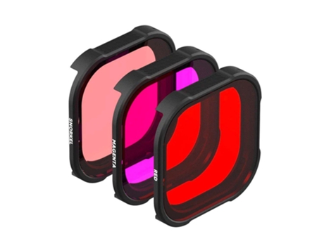 Paquete de 3 filtros Polarpro Divemaster para Gopro 9
