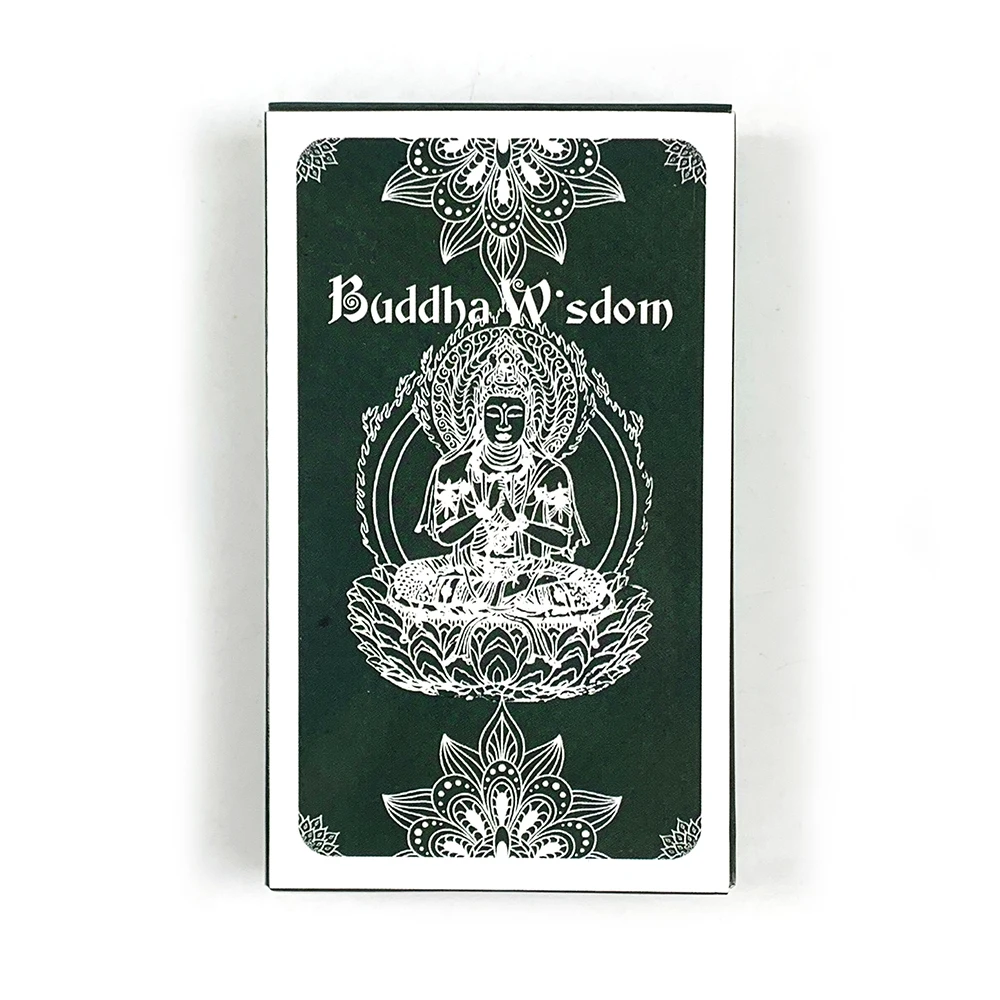 Um Baralho Espiritual Totalmente Novo Com 54 Cartas Oraculares Da Sabedoria De Buda, Adequado Para Adivinhação Em Geral.