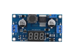 Módulo Conversor Boost Ajustável 4.5v-32v Para 5-55v Com Display De Voltmeter