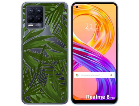 Carcasa Realme 8 4G / 8 Pro TUMUNDOSMARTPHONE Dibujos Transparente Multicolor