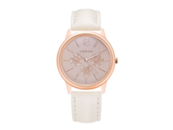 Reloj De Pulsera Synoke Para Mujer, Resistente Al Agua, De Piel Sintética, Analógico De Cuarzo (rosa)