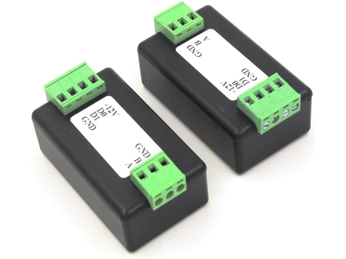 Extensión Wiegand/convertidor De Formato De Señal Wiegand A Rs485