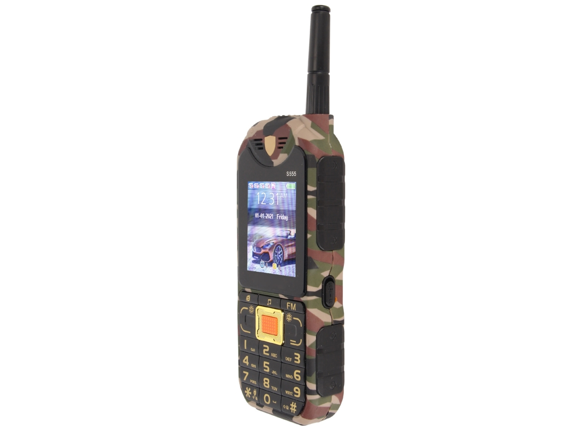 Telefone 2g Desbloqueado Para Idosos Com Botões Grandes Tela 2.2 Polegadas Bateria 4800mah Alto Volume S555