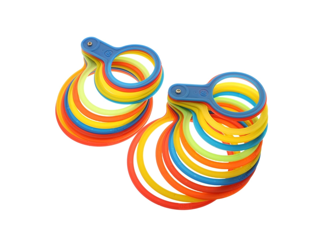 Imikeya Calibrador De Diámetro Piezas Para 2 Frutas